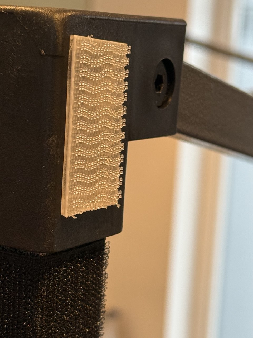 DualLock Befestigung am Zelt